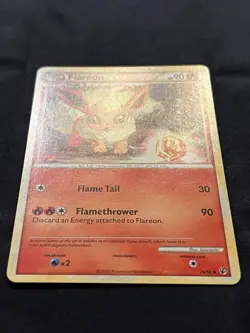 Flareon 26/90 LP Undaunted Regular Pokemon Card - Image 2