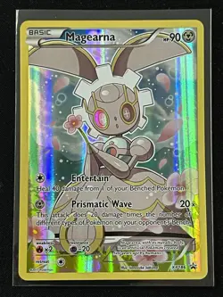 Pokemon TCG XY Magearna Black Star Promo Holo Card XY186 - Image 1