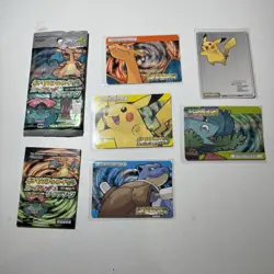 Pokemon FireRed Leaf Green Japanese Battle-E Trainer Cards for Nintendo E-Reader - Image 1
