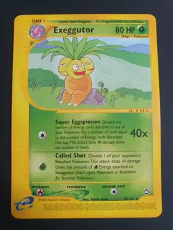 Exeggutor 12/147 - Aquapolis Set - Pokemon Card - Excellent Condition - Image 1