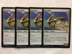 MTG 4x Sky Skiff Kaladesh Pauper Modern Magic the Gathering Card x4 NM - Image 1