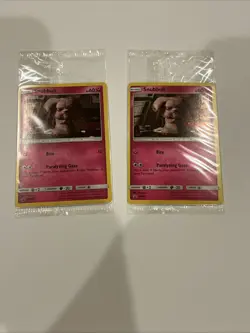 (2) Snubbull - (In-Store Event Promo) SM200 Sealed Holo Promo Pokemon Cards - Image 1