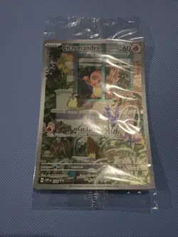Pokemon Charmander Obsidian Flames Etb Promo Sealed, Perfect Centering - Image 1