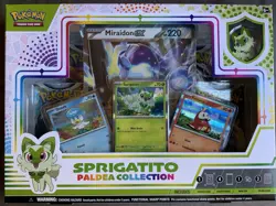 Pokemon TCG: SV Paldea Collection Sprigatito/Miraidon (4 Packs 3 Promos) Sealed! - Image 1