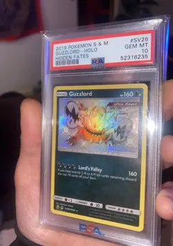 Pokemon Hidden Fates Guzzlord secret shiny holo SV26 *GEM MINT PSA 10* - Image 2