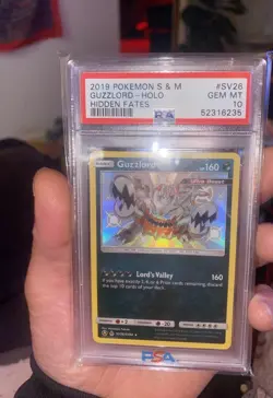 Pokemon Hidden Fates Guzzlord secret shiny holo SV26 *GEM MINT PSA 10* - Image 4