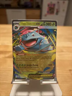 Mega Venusaur EX 003/132 Double Rare Mega Evolution Pokemon TCG - Image 1