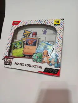 Pokemon Scarlet & Violet 151 Poster Collection Box New Double Swirl Squirtle - Image 2