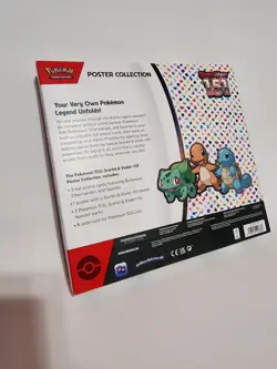 Pokemon Scarlet & Violet 151 Poster Collection Box New Double Swirl Squirtle - Image 3