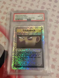 Pokemon The Boss's Way Legendary Coll. Reverse Holo #105 PSA 8 - Image 2