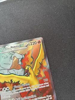 Pokemon Team Rockets Moltres EX Full Art 208/182 SV10 English, NM Condition - Image 5