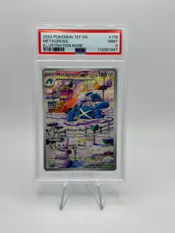 Pokemon TCG Temporal Forces Metagross 178 Full Art PSA 9 Mint - Image 1