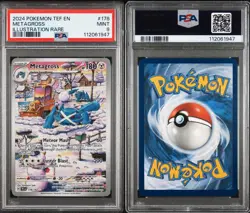 Pokemon TCG Temporal Forces Metagross 178 Full Art PSA 9 Mint - Image 5
