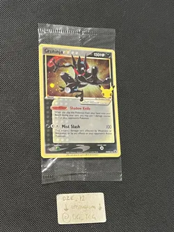 SEALED - Pokemon 25th Celebrations - Greninja - SWSH144 - ETB PROMO HOLO - M/NM - Image 3