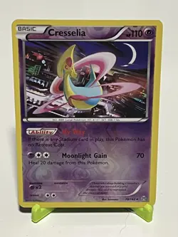 Pokemon Cresselia 70/162 XY BREAKthrough Reverse Holo Rare NM Condition - Image 1
