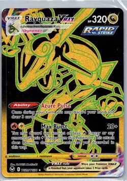 Pokemon TCG Rayquaza VMAX TG29/30 Silver Tempest Trainer Gallery NM - Image 1