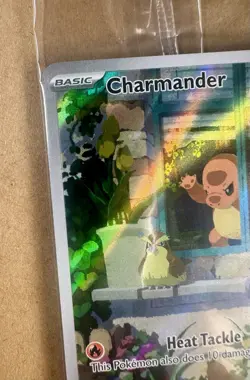 Pokemon Obsidian Flames Charmander 044 Black Star Promo Sealed - Image 2
