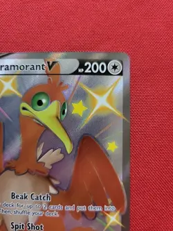 Pokemon: Cramorant V SWSH086 Holo Rare Black Star Promos 2021 - NM+ - G5 - Image 4