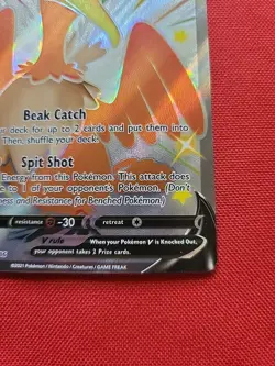 Pokemon: Cramorant V SWSH086 Holo Rare Black Star Promos 2021 - NM+ - G5 - Image 5