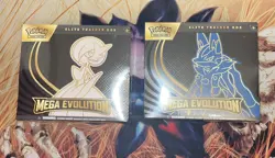 Pokemon TCG Mega Evolution ETBs - Lucario & Gardevoir Set Of 2 Factory Sealed. - Image 1