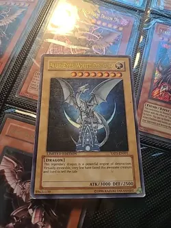 Yu-Gi-Oh! Blue-Eyes White Dragon YAP1-EN001 Ultra Rare - Image 1
