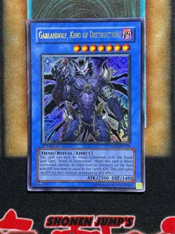 Yugioh Garlandolf, King Of Destruction ABPF-EN039 Ultra Rare 1st Ed LP - Image 1