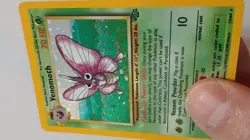 Venomoth Holo Jungle Set 1999 Vintage Pokemon Card 13/64 - Image 2