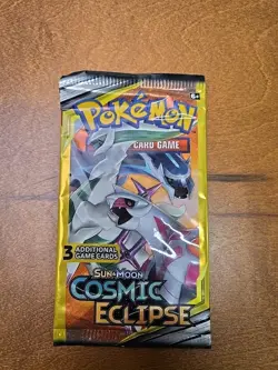 Pokemon TCG Sun & Moon Cosmic Eclipse Two (2) 3 Card Packs (GB008) - Image 3