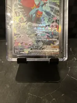 Pokemon Roaring Moon ex 251/182 SV Paradox Rift CGC 9.5 Mint+ Rare TCG Card - Image 3