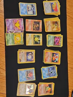 Pokemon Card Bulk Wotc 100+ Card Vintage Lot HP-LP-base Set-fossil-jungle-1st Ed - Image 1