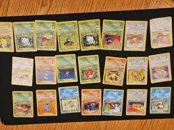 Pokemon Card Bulk Wotc 100+ Card Vintage Lot HP-LP-base Set-fossil-jungle-1st Ed - Image 2