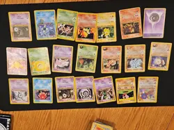 Pokemon Card Bulk Wotc 100+ Card Vintage Lot HP-LP-base Set-fossil-jungle-1st Ed - Image 4