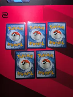 Pokemon TCG Trainer Full Art Card Lot Set of 5 Ultra Rare Cards - Image 2