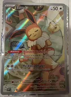 Eevee 173 Sv: Scarlet & Violet Promo Cards Holo Sealed Near Mint - Image 1