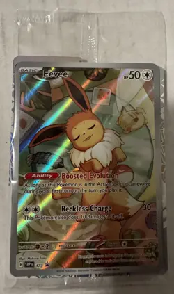 Eevee 173 Sv: Scarlet & Violet Promo Cards Holo Sealed Near Mint - Image 2