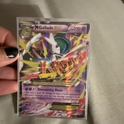 Pokemon Card M Gallade EX 35/108 XY Roaring Skies Ultra Rare Light Play - Image 1