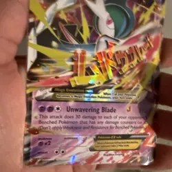 Pokemon Card M Gallade EX 35/108 XY Roaring Skies Ultra Rare Light Play - Image 5