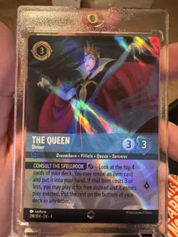 Enchanted Lorcana Ursula's Return - The Queen - Diviner - 218/204 Enchanted - Image 1