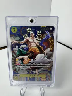 One Piece Card Enel SP Alt Art OP05-100 Japanese - Pack Fresh - Image 1
