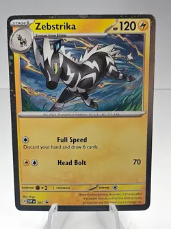 Zebstrika - 201 (Cosmos Holo) 201 Sv: Scarlet & Violet Promo Cards Holo - Image 1