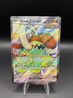 Great Tusk ex 072 Sv: Scarlet & Violet Promo Cards Holo - Image 1