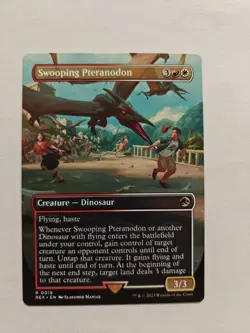 MTG Swooping Pteranodon (19/48) Jurassic World Collection LP/MINT - Image 1
