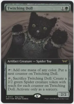 Twitching Doll Magic the Gathering Buy-A-Box Promo (Extended Art) - Image 1