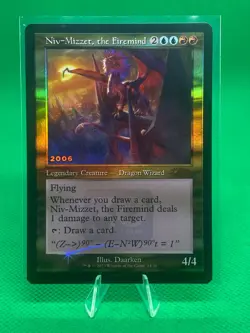 FOIL PROMO Niv-Mizzet, the Firemind Retro Frame - 30th Anniversary Promo MTG - Image 1