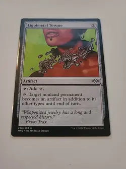 MTG 1X LIQUIMETAL TORQUE MODERN HORIZONS 2 NEAR MINT/MINT - Image 1
