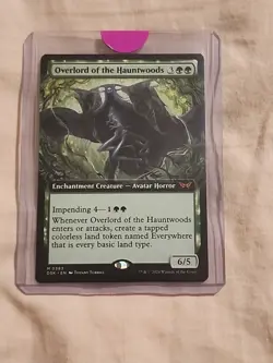 Overlord of the Hauntwoods (Extended Art) Duskmourn: House of Horror Regular - Image 1