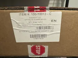 Pokemon Prismatic Evolutions ETB Case - 10 Elite Trainer Boxes Factory Sealed - Image 1