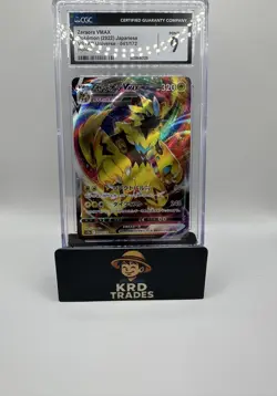Pokemon TCG 2022 Japanese VSTAR Universe ZERAORA VMAX #41 Graded CGC 9 - Image 1