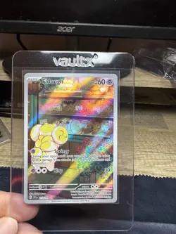 Pokemon TCG Fidough Scarlet & Violet Base Set Holo Illustration Rare 213/198 - Image 3