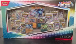 Pokemon Lucario Ex Tyranitar Ex Premium Collection Prismatic Evolution - Image 1
